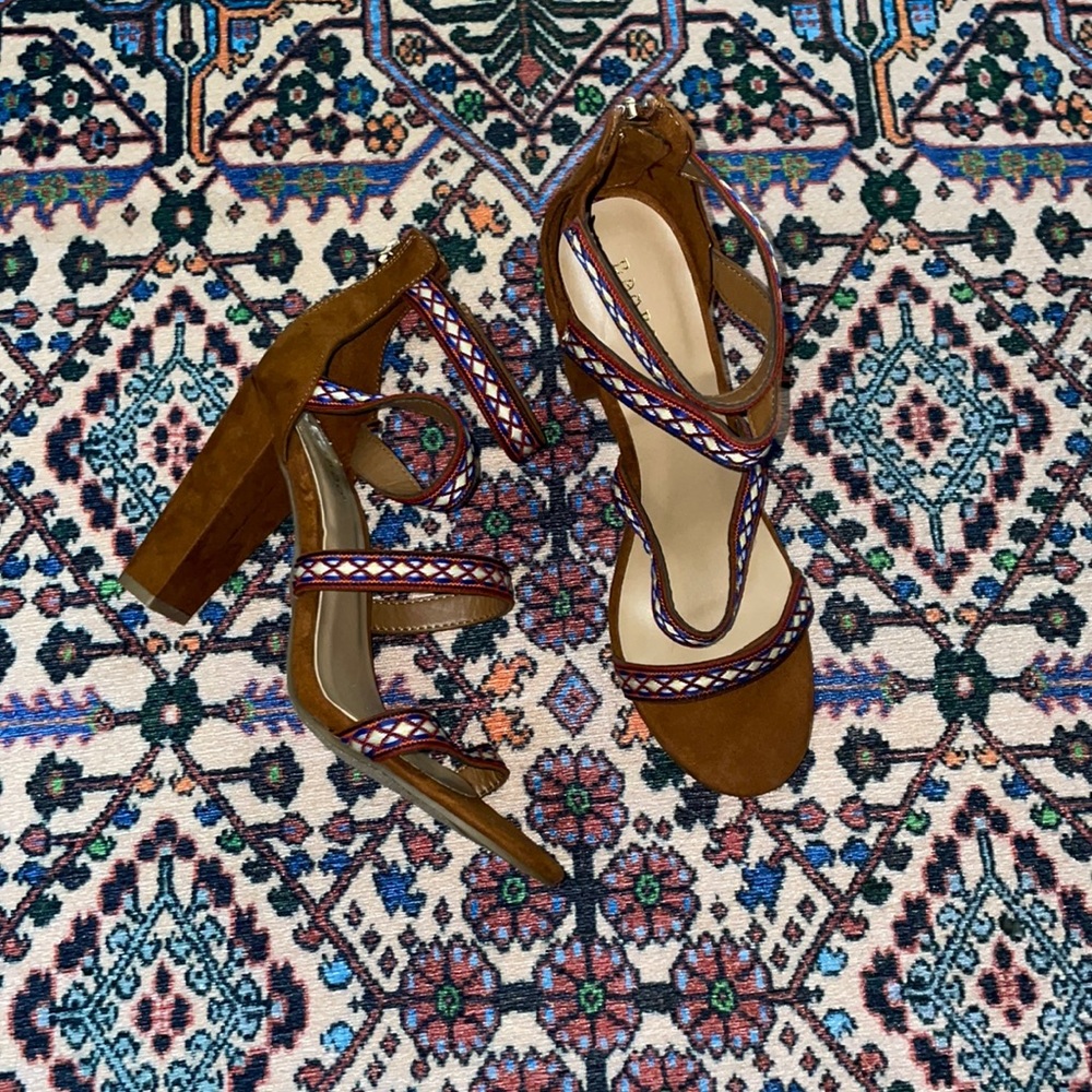 Bamboo Heels Sz 9